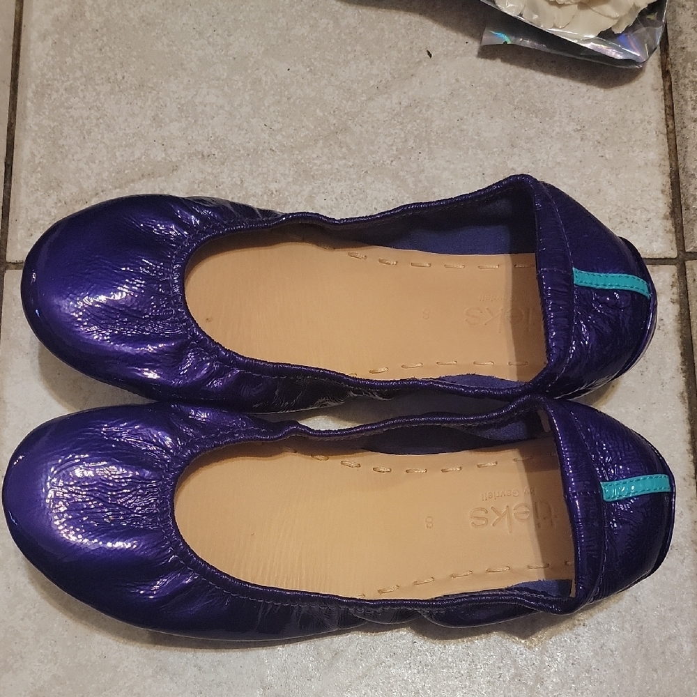 Tieks Purple Diamond NIB 8 - Picture 4 of 6